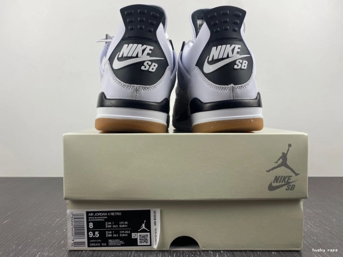 Rep Husky 4 Jordan Retro DR5415-100 SB 0710